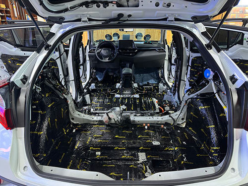 টয়োটা ইজাজাওয়া পুরো গাড়ির শব্দ নিরোধক নির্মাণ কেস