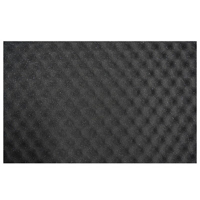 Medium High Frequency Noise Absorbing Materials Heat Insulation Mat Wave Design
