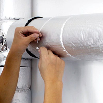 Rubber Plastic House Sound Insulation Moisture Reduction Pinhole Vibration Sewer Sound Absorption