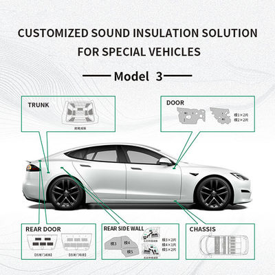 Tesla model Y / 3 special car noise reduction solution / New energy vehicle / Auto Acoustic Pad