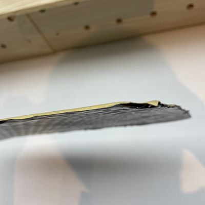 2.5mm automobile vibration reduction pad/glossy rhombus aluminum foil / Car Sound Deadening Mat