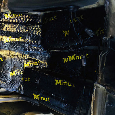 ভালো দাম কাস্টমাইজড গাড়ি সাউন্ড প্রুফিং ম্যাট বিলাসবহুল অটোমোবাইল যানবাহন সাউন্ড ডিপেনসিং ম্যাট অনলাইন