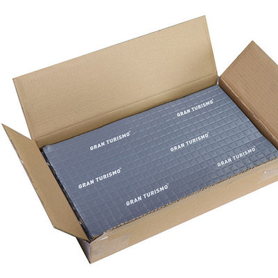 ভালো দাম 2 মিমি ডিম্পিং এবং কম্পন হ্রাস প্যাড / অ্যালুমিনিয়াম ফয়েল মুদ্রিত এমবসিং / গাড়ী সাউন্ড ডিডেনসিং ম্যাট অনলাইন