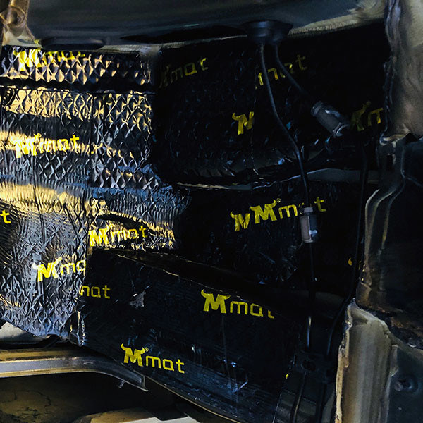 Customized Car Sound Proofing Mat Luxury Automobile Vehicle Sound Deadening Mat