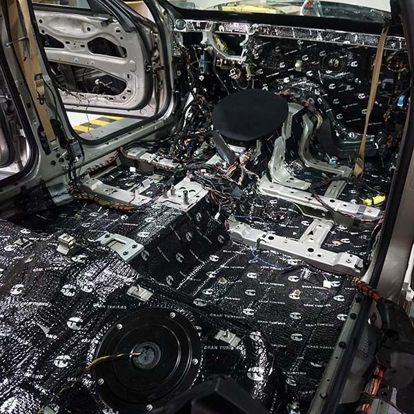 BMW 730 Tailored Singular Car Sound Proof Mat Noise Reduction Sound Absorption Pad